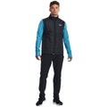 Black - Pack Shot - Under Armour Mens Storm Session Run Gilet