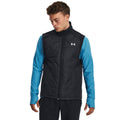 Black - Side - Under Armour Mens Storm Session Run Gilet