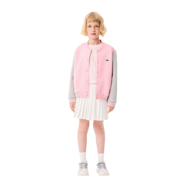 Pink - Lifestyle - Lacoste Childrens-Kids Long-Sleeved T-Shirt