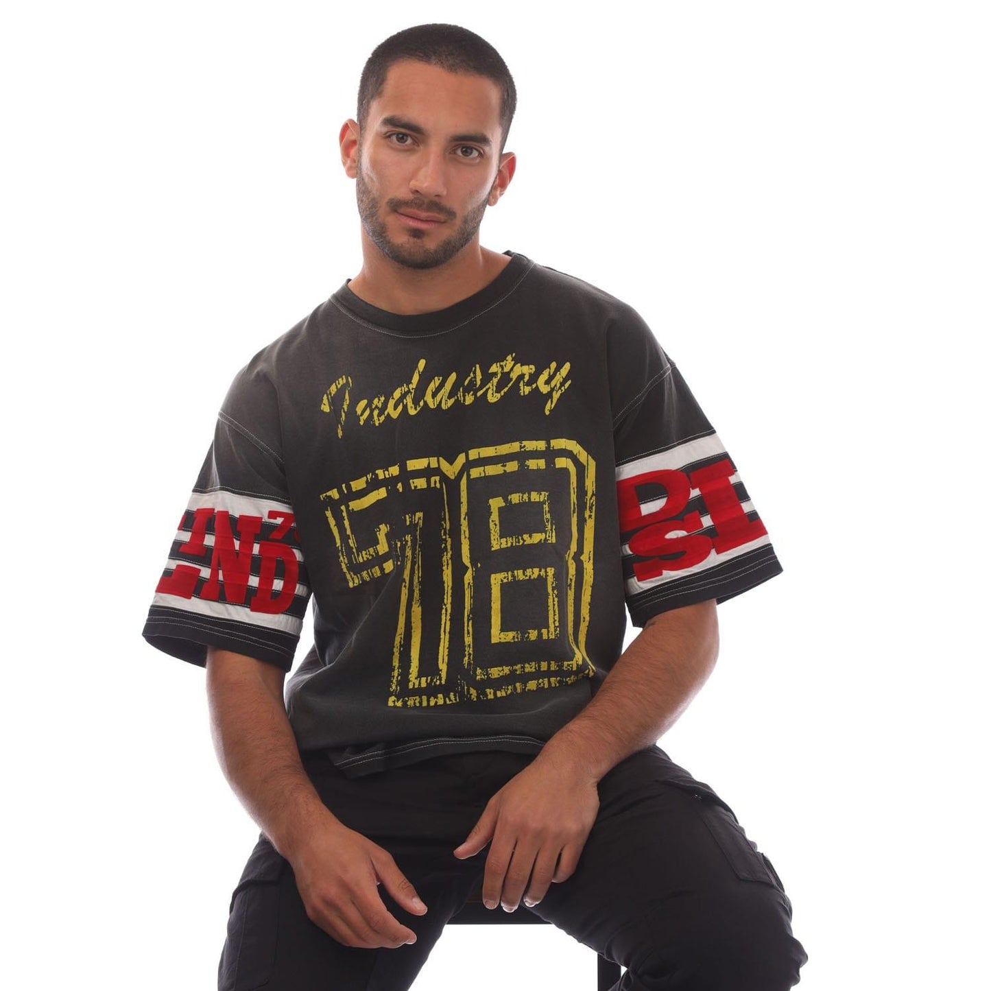 Black - Lifestyle - Diesel Mens T-Bost T-Shirt