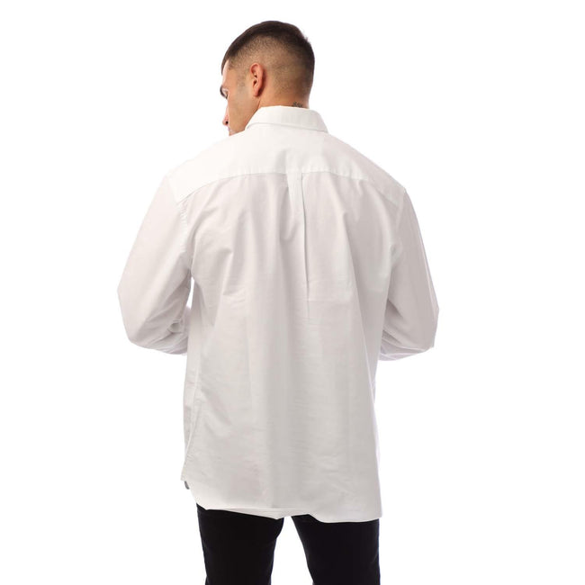 White - Back - Lyle & Scott Mens Plain Oxford Shirt