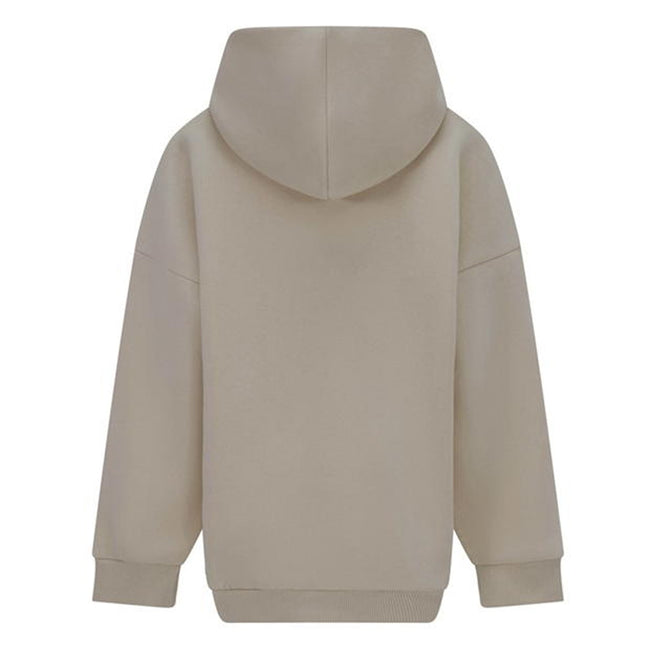 Camel - Back - Blank Essentials Childrens-Kids Fleece Pull Over Hoodie
