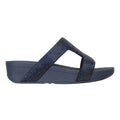 Navy - Back - Fit Flop Womens-Ladies Marli Sliders