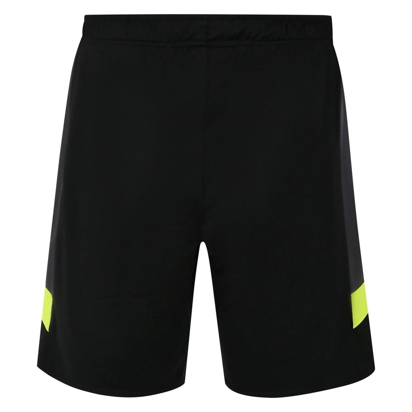 Black-Yellow - Back - Umbro Childrens-Kids Goalkeeper Shorts