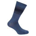 Blue-Black-Grey - Back - Wrangler Unisex Adult Socks (Pack of 3)