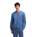 Blue - Lifestyle - Hugo Mens Diragol Crew Neck Sweatshirt