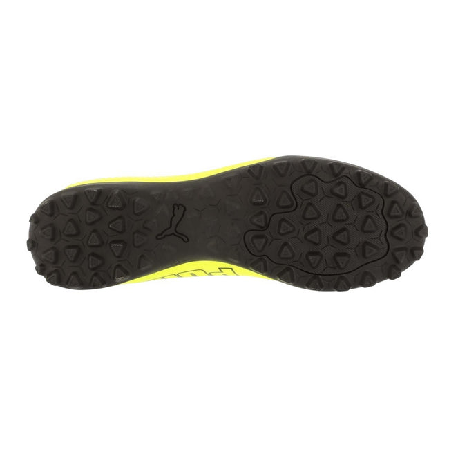 Yellow - Pack Shot - Puma Childrens-Kids Finesse Slip-on Football Boots