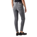 Light Grey - Back - Levis Womens-Ladies 711 Double Button Skinny Jeans