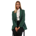 Green - Lifestyle - Boss Womens-Ladies Jocaluah Regular Blazer