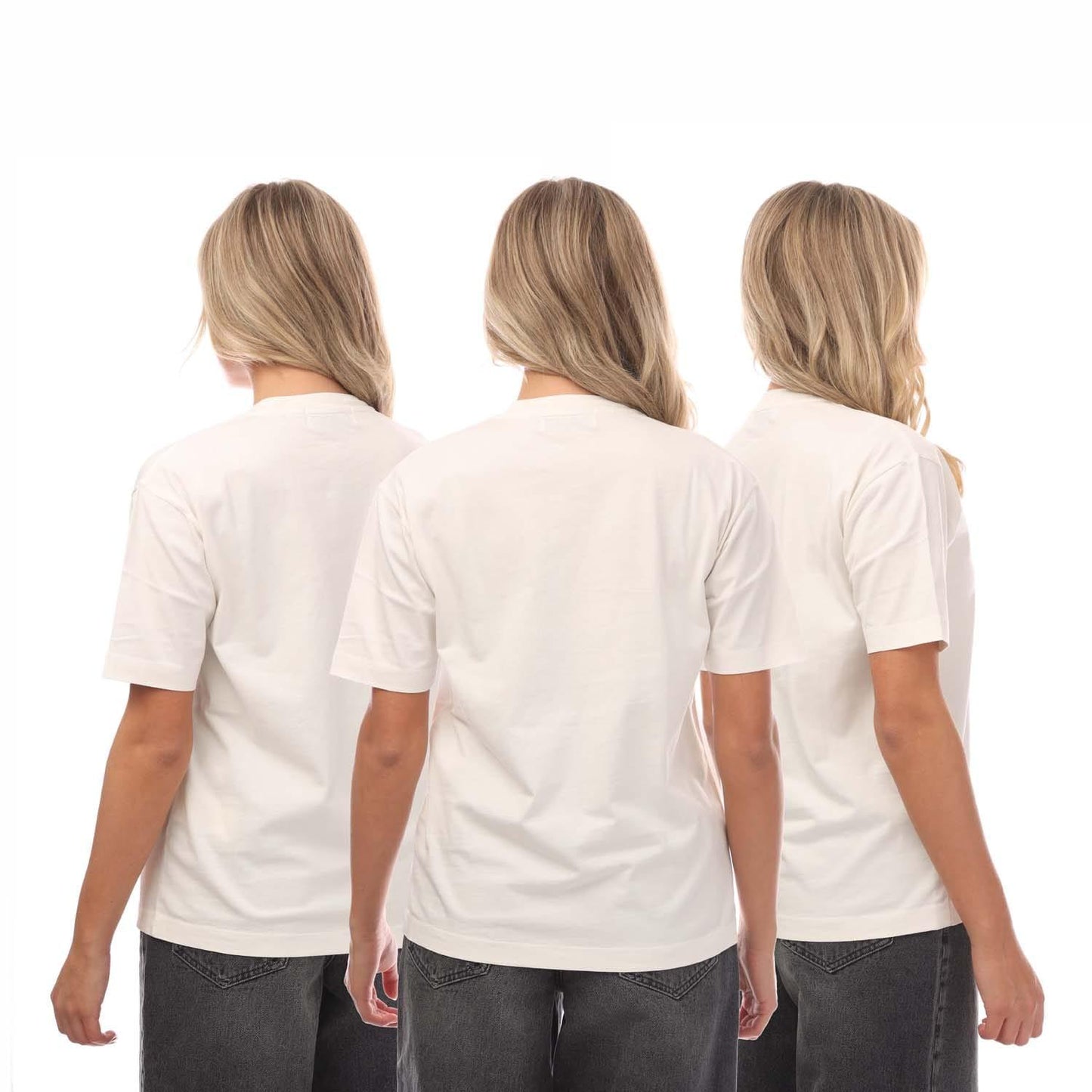 White-Black - Back - Ambush Womens-Ladies T-Shirt (Pack of 3)