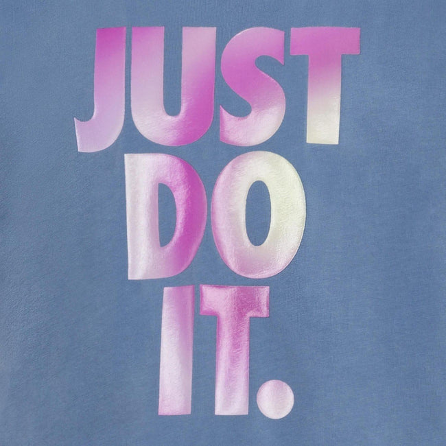 Blue - Lifestyle - Nike Childrens-Kids Just Do It Solarised T-Shirt