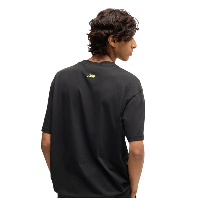 Black - Back - Hugo Mens Dombreo T-Shirt