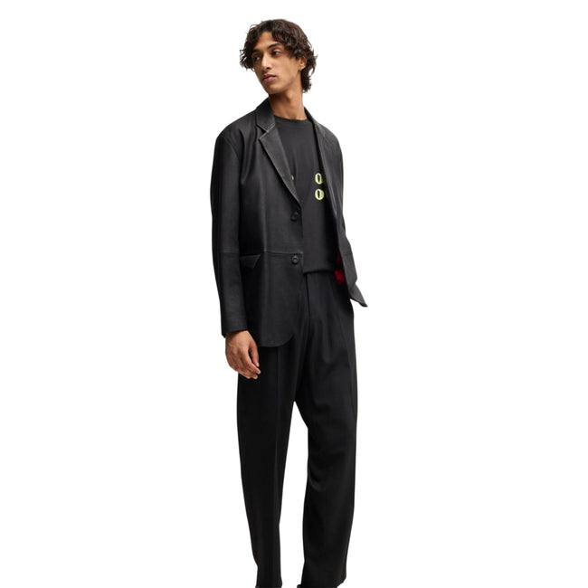 Black - Pack Shot - Hugo Mens Dombreo T-Shirt