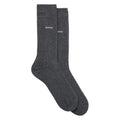 Grey - Front - Boss Unisex Adult Logo Socks (Pack of 2)