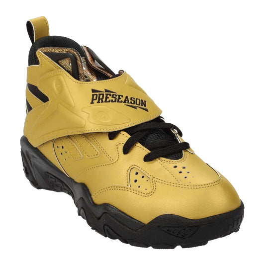 Gold - Front - Reebok Unisex Adult Preseason 94 Leather Trainers