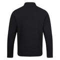 Black - Back - Luke 1977 Mens Sydney Quarter Zip Sweatshirt