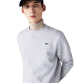 Grey - Lifestyle - Lacoste Mens Cotton Blend Fleece Sweatshirt