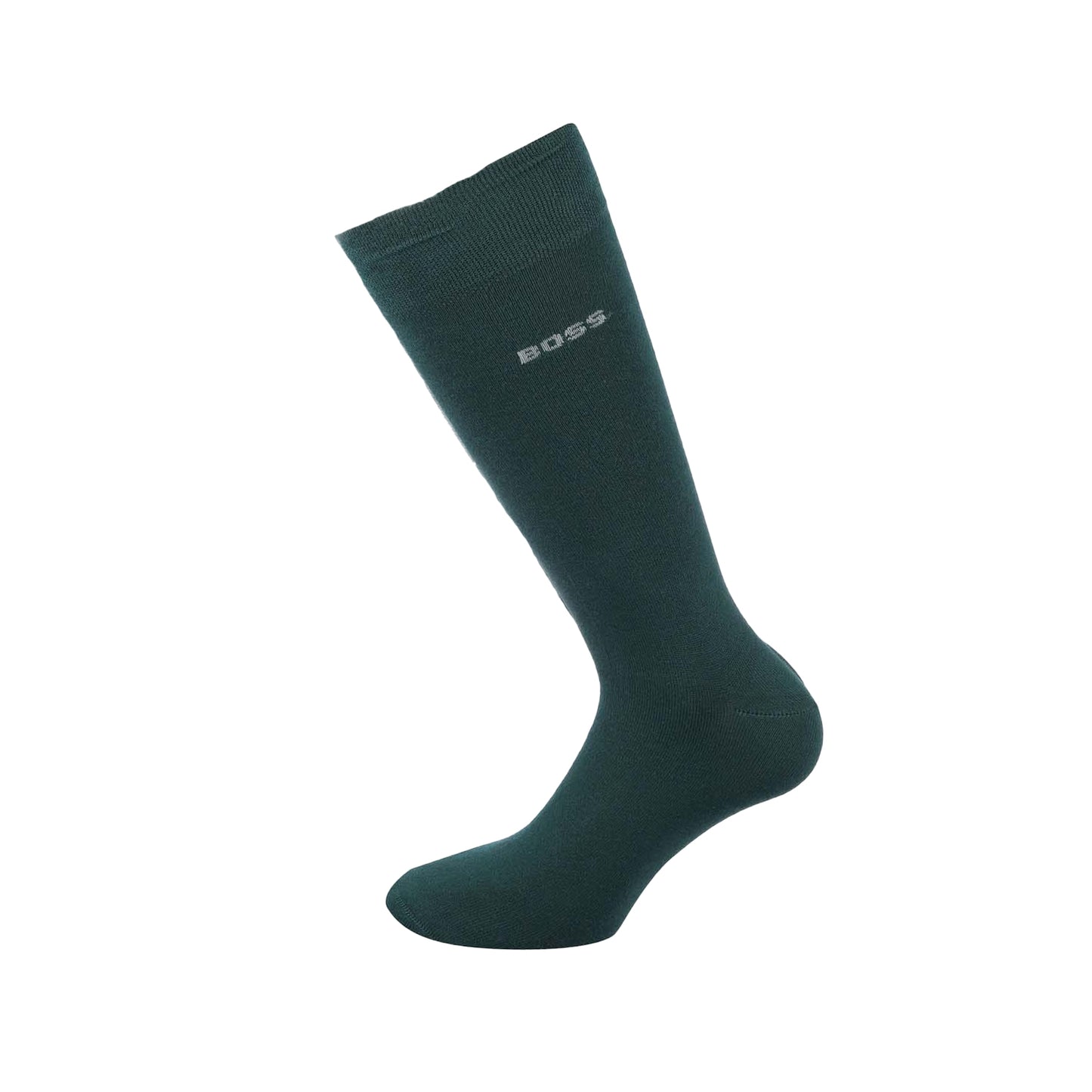 Green - Back - Boss Mens Regular Socks (Pack of 2)