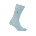 Blue-Grey-Black - Back - Lyle & Scott Mens Core Plain Socks (Pack of 5)