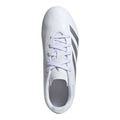 White - Pack Shot - Adidas Childrens-Kids Predator League Firm Ground Football Boots