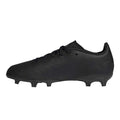 Black - Side - Adidas Childrens-Kids Predator League Firm Ground Football Boots