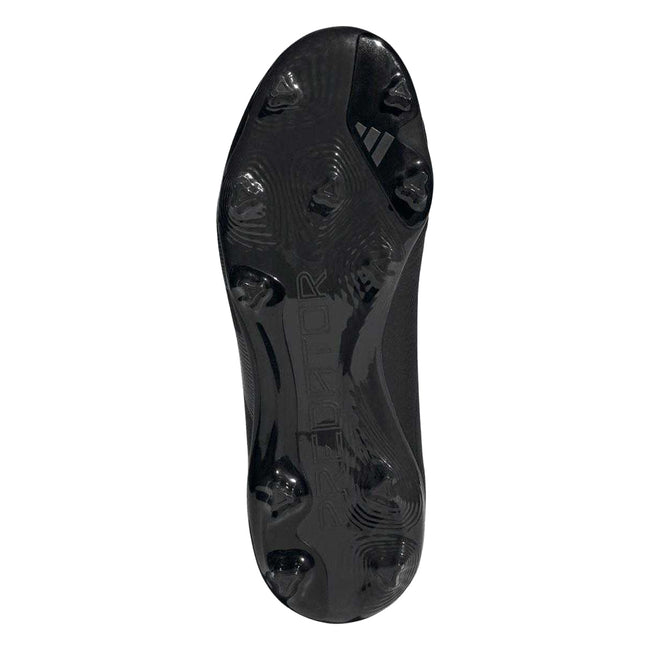Black - Close up - Adidas Childrens-Kids Predator League Firm Ground Football Boots
