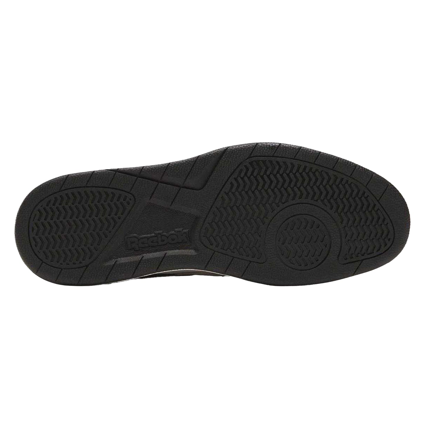 White-Black - Pack Shot - Reebok Mens Royal BB 4500 Leather Trainers