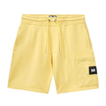 Yellow - Front - Weekend Offender Mens Hawkins Classic Fleece Shorts