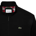Black - Side - Lacoste Womens-Ladies Twill Water Repellent Jacket