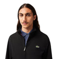Black - Lifestyle - Lacoste Womens-Ladies Twill Water Repellent Jacket