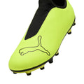 Yellow - Pack Shot - Puma Childrens-Kids Finesse Firm Ground Football Boots