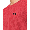 Red - Side - Under Armour Mens Tech Geode Vent T-Shirt