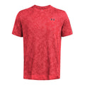 Red - Front - Under Armour Mens Tech Geode Vent T-Shirt