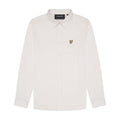 White - Front - Lyle & Scott Mens Interlock Shirt