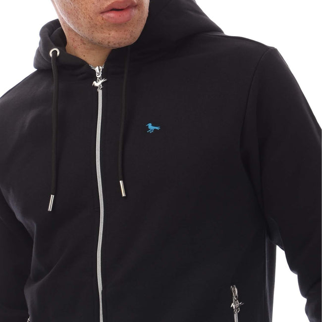 Black - Lifestyle - Modern Amusement Mens Route 66 Full Zip Hoodie
