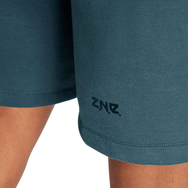 Blue - Side - Adidas Mens Z.N.E. Premium Shorts