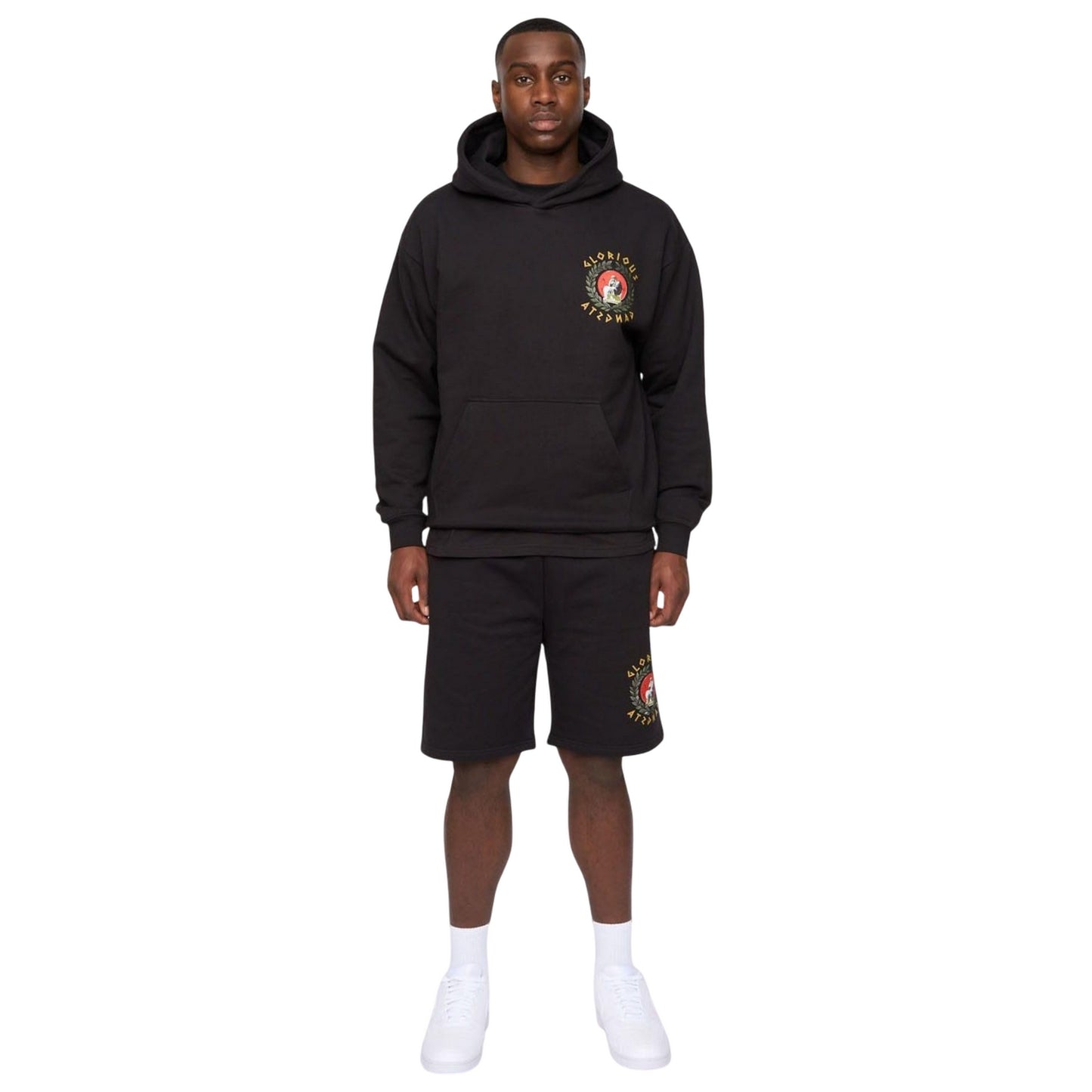 Black - Pack Shot - Glorious Gangsta Mens Ceazar Shorts