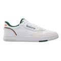 White-Green - Side - Reebok Unisex Adult Phase Court Suede Trainers