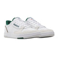 White-Green - Front - Reebok Unisex Adult Phase Court Suede Trainers