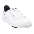 White-Navy - Front - Reebok Unisex Adult Phase Court Suede Trainers