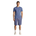 Blue - Pack Shot - Lyle & Scott Mens Fly Fleece Shorts
