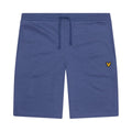 Blue - Front - Lyle & Scott Mens Fly Fleece Shorts