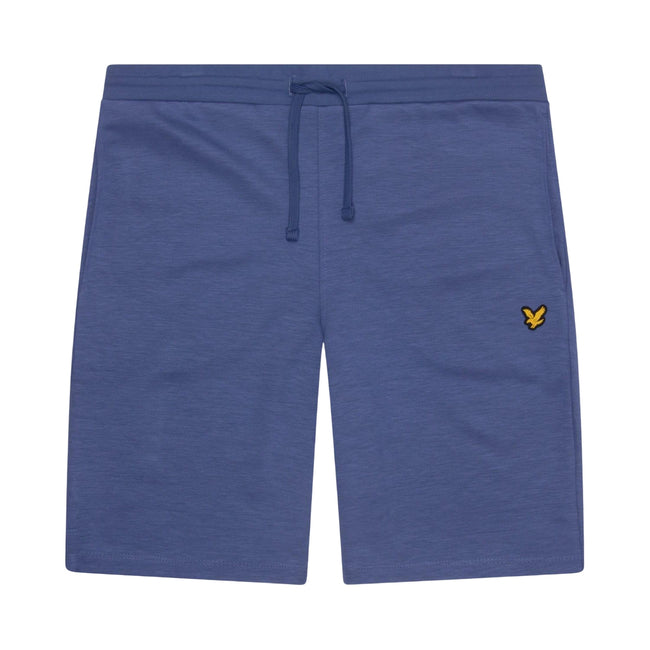 Blue - Front - Lyle & Scott Mens Fly Fleece Shorts