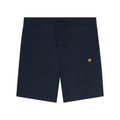Dark Blue - Pack Shot - Lyle & Scott Mens Fly Fleece Shorts