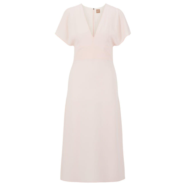 Light Pink - Front - Boss Womens-Ladies Dawinga Casual Dress