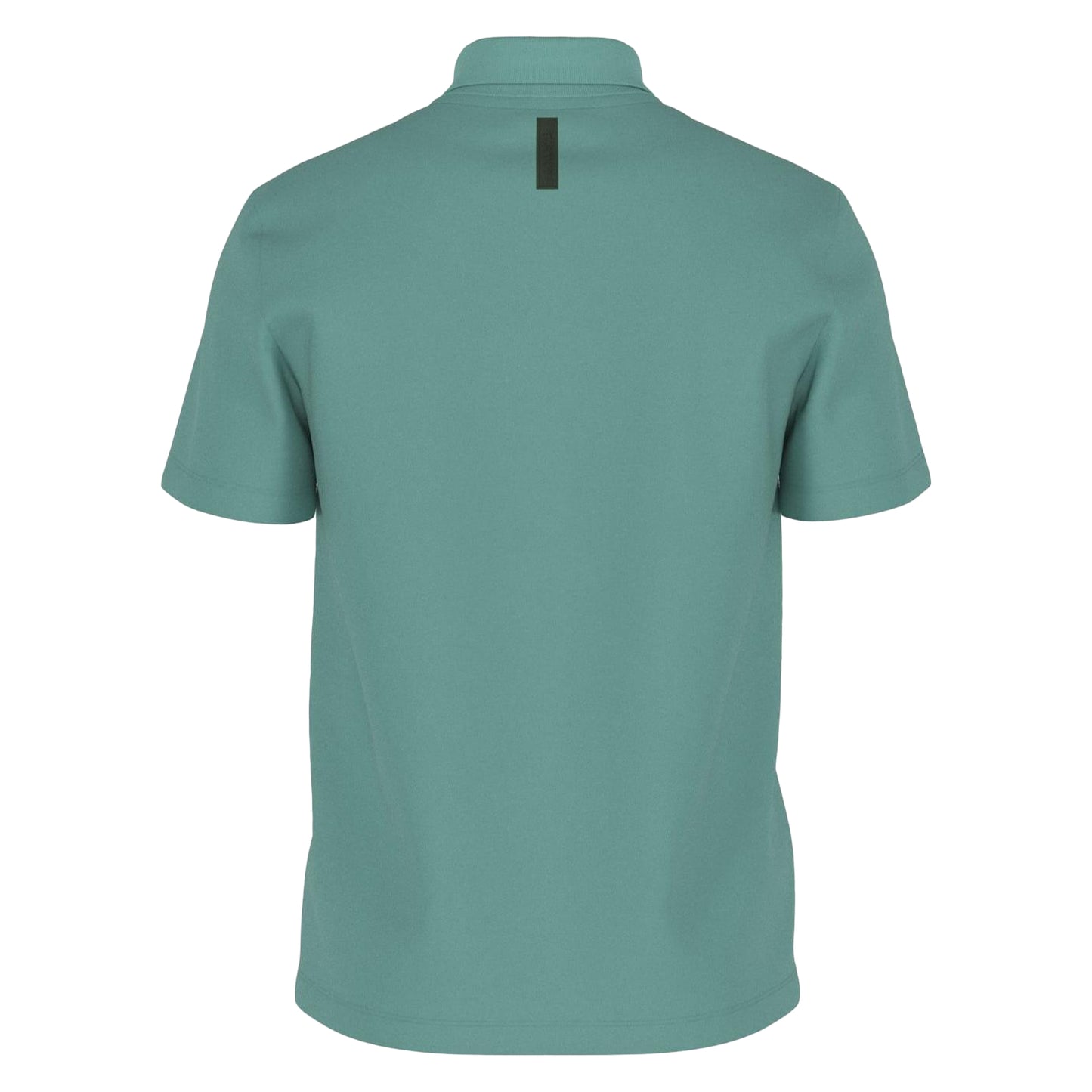 Teal - Back - Lacoste Mens Movement Pique Polo Shirt