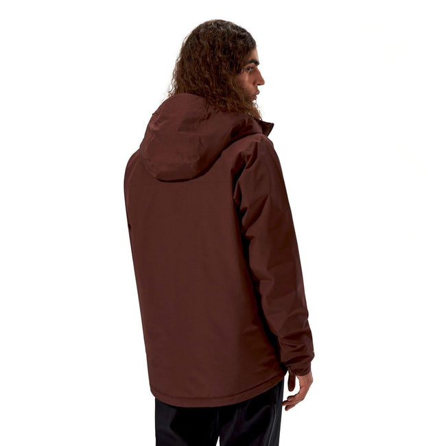Brown - Back - Berghaus Unisex Adult Deluge Pro 3.0 Waterproof Jacket