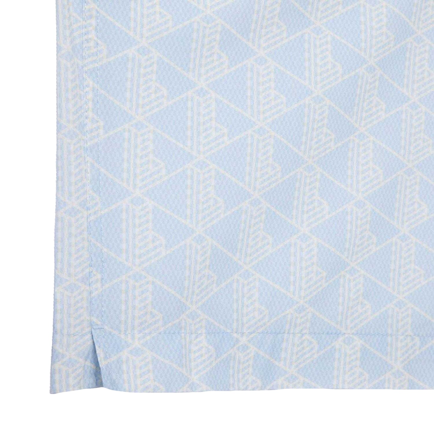 Light Blue - Side - Lacoste Mens Relaxed Fit Short-Sleeved Shirt