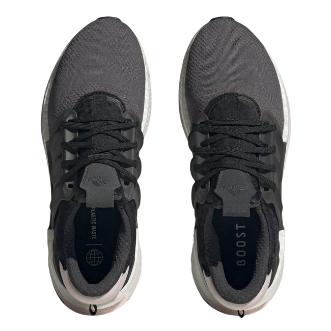 Grey-White - Pack Shot - Adidas Unisex Adult X_PLRBOOST Suede Trainers
