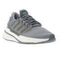Light Grey-White - Front - Adidas Unisex Adult X_PLRBOOST Suede Trainers